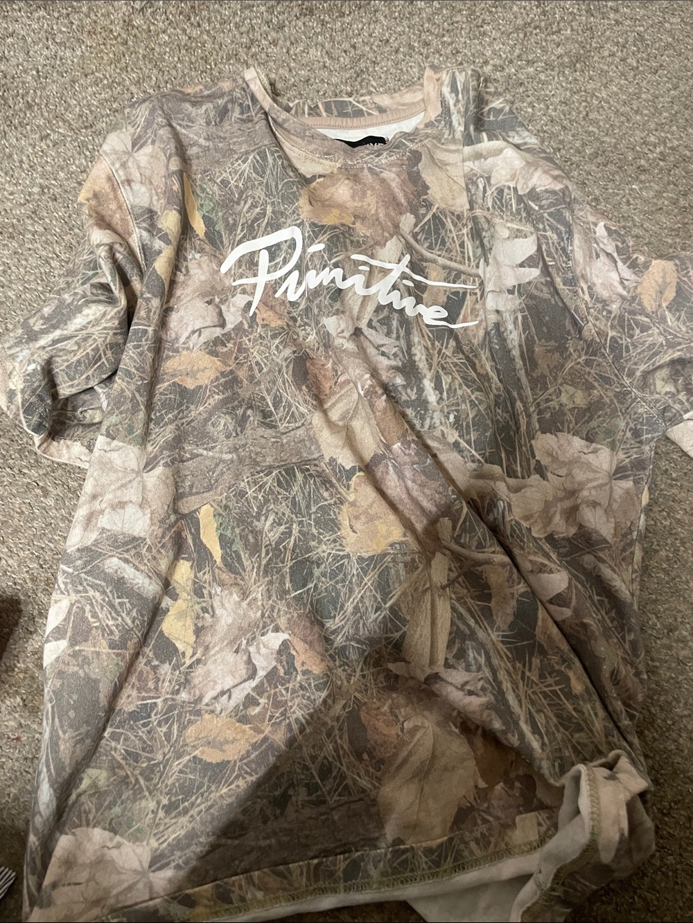 Primitive Men’s Camo Graphic Tee - Brown/Beige
